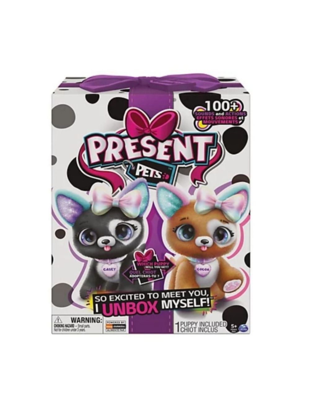 Present Pets Interactive Surprise Puppy NIB – Box Wear